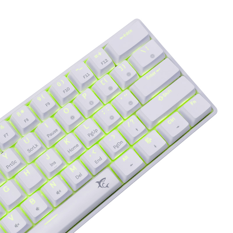 Shark TASTATURA GK-004211 SHINOBI-, Swich,MECHANICAL US snaga 2W boja white, blue, red - Periferija