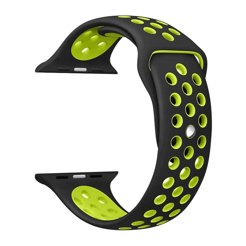 Ремешок для Apple Watch Sport Silicone Strap blue white M/ L 42/ 44/ 45 mm - Satovski dodaci