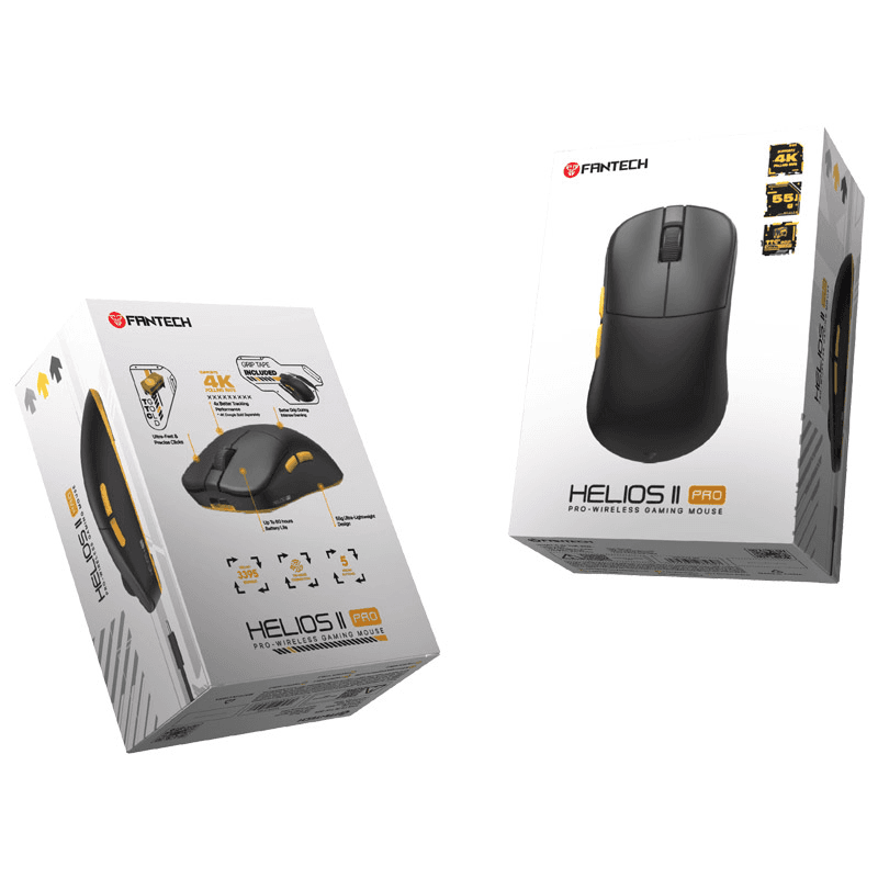 Mis Wireless Gaming Fantech XD3 (V3) PRO 4K Helios II sa ACM03 (dongle) boja black, white - Periferija