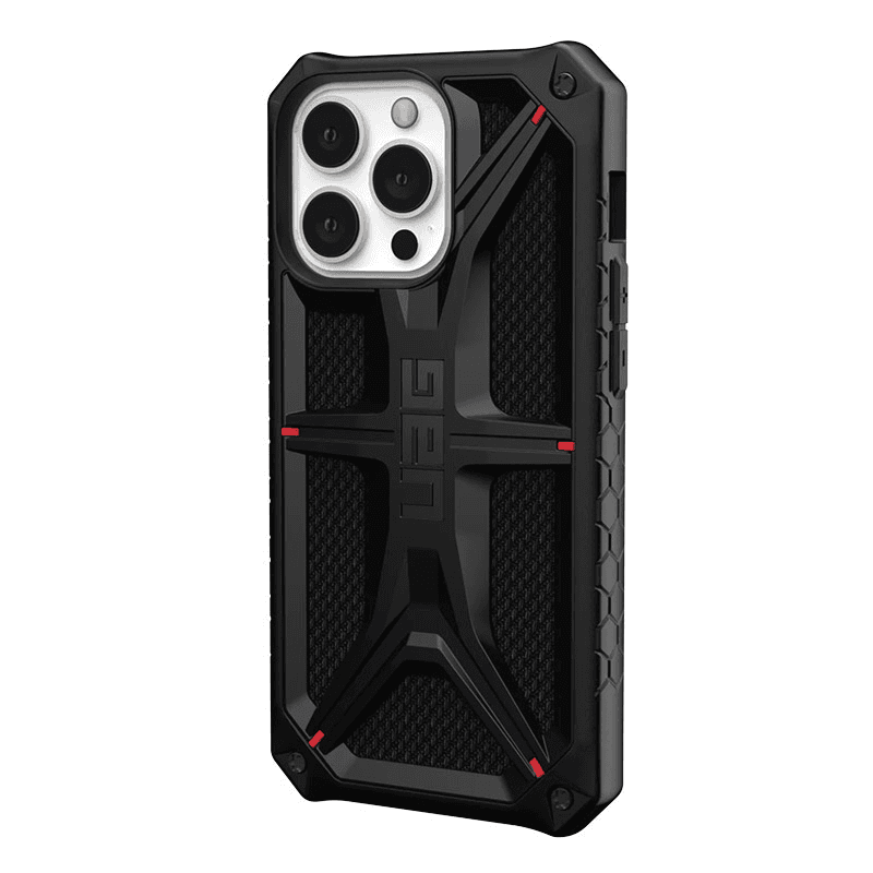 Maska UAG Monarch Kevlar za iPhone 14 Pro boja black, blue - Maske za telefone