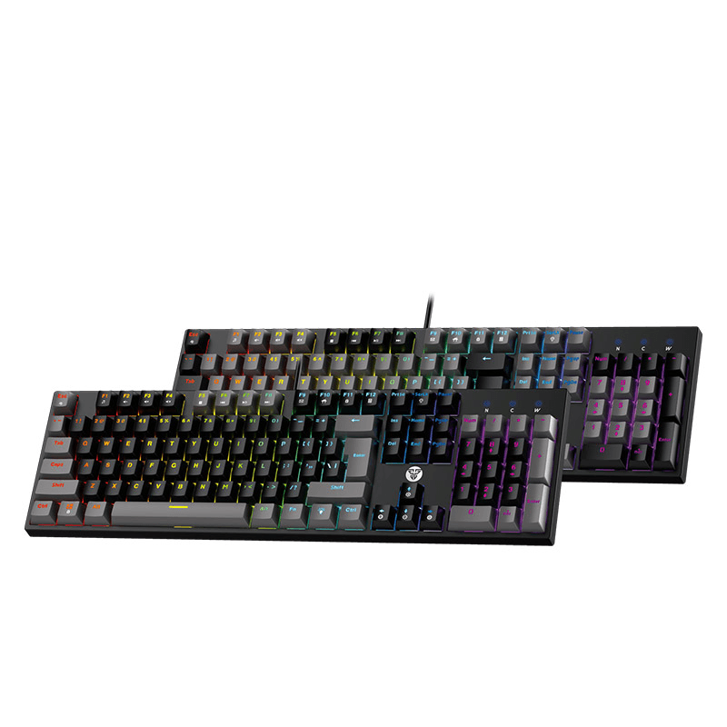 Механическая клавиатура Gaming Fantech MK886 RGB Atom чёрный (Red switch) - Periferija