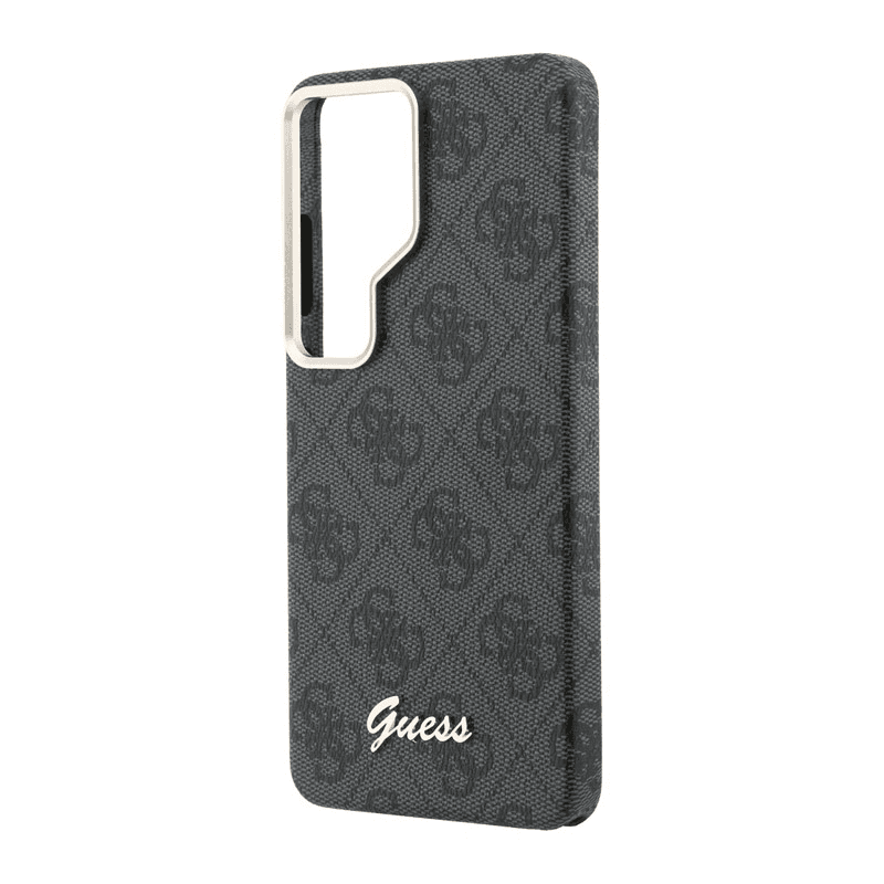 Guess case 4G Script MagSafe for Samsung S26 Ultra/ S948B black - Maske za telefone