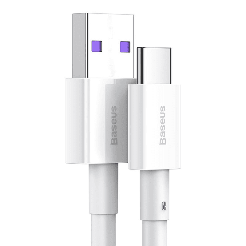 Кабель Baseus Superior Series Fast Charging на Type-C USB 66W чёрный 1m - Punjači i kablovi