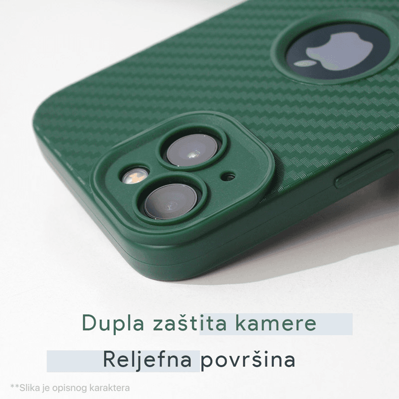 Maska Carbon Prop za Honor X8c boja black, blue, green - Maske za telefone