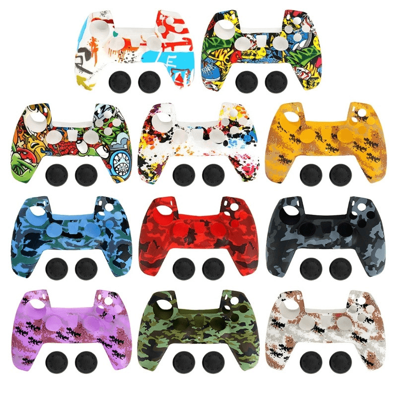 Silikonska zastita za Joystick PS4 dizajn tip2, tip3, tip4, tip6 boja white, black, red, blue - Gaming oprema