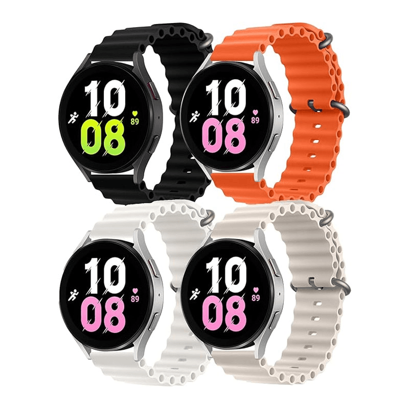Silicone strap for Samsung Galaxy watch Ultra 47mm smartwatch white - Satovski dodaci
