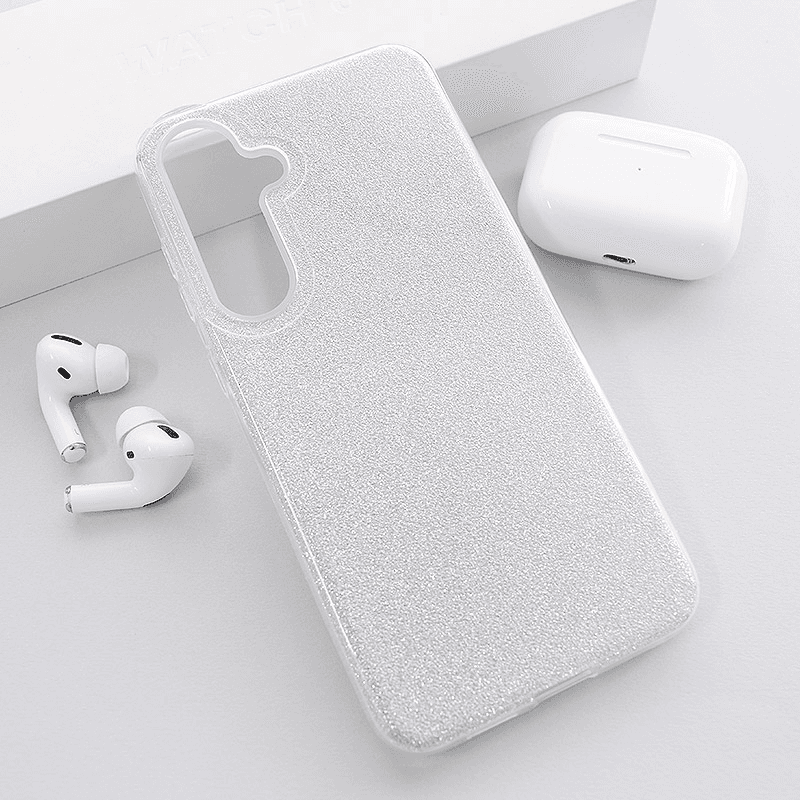 Чехол Crystal Dust для Samsung S25 Plus/ S936B розовый - Maske za telefone