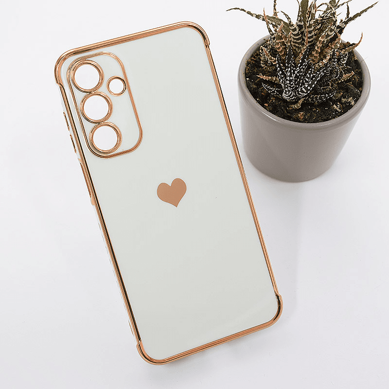 Maska Heart Frame za Samsung A17 5G/ A175F boja white, pink - Maske za telefone