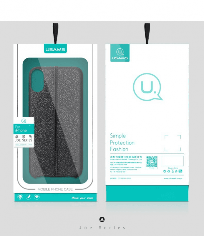 Case Usams Joe case for Samsung Note 8 black - Maske za telefone