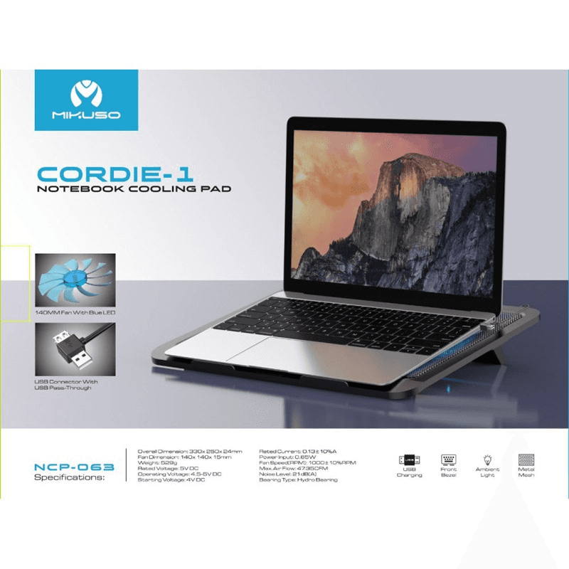 Postolje cooler za laptop MIKUSO NCP-063 14 inch - Laptop računari