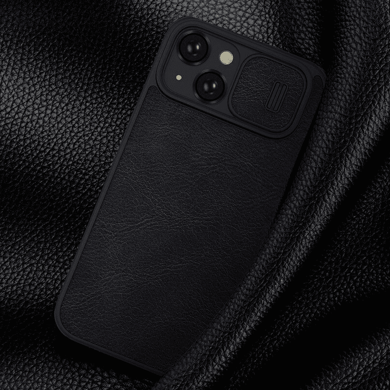 Чехол-книжка Nillkin Qin Pro для iPhone 14 Plus чёрный - Maske za telefone