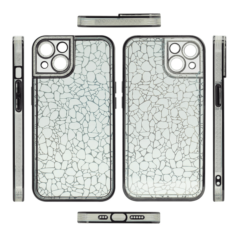 Чехол Flash Drill для iPhone 12 серебряный - Maske za telefone