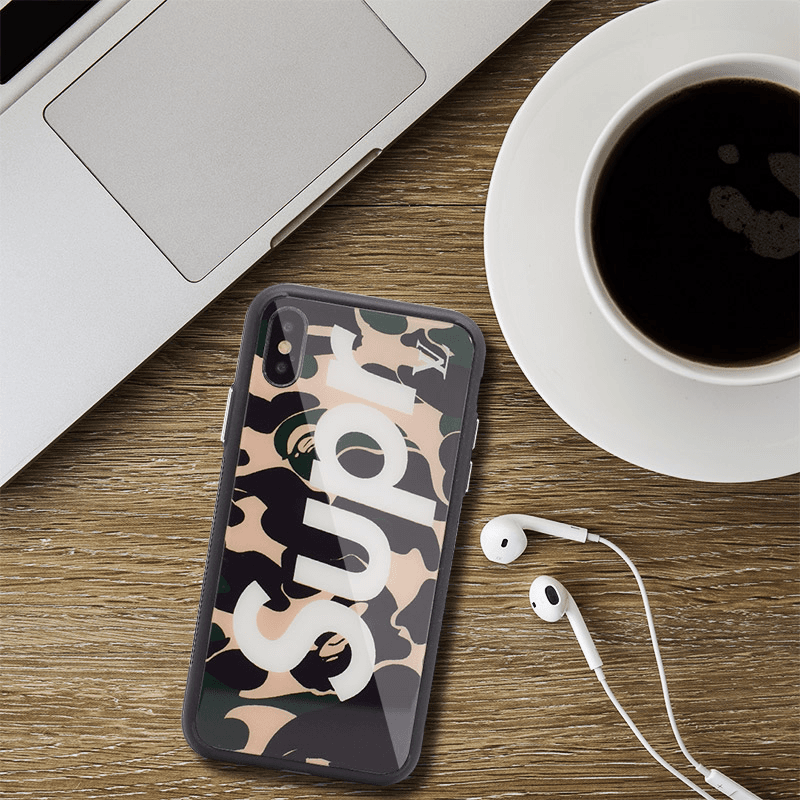 Maska Supreme print za iPhone XS Max boja red dizajn tip1 - Maske za telefone