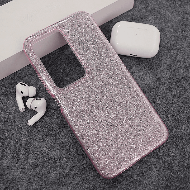 Crystal Dust case for Xiaomi Redmi 15 4G (171 mm) silver - Maske za telefone