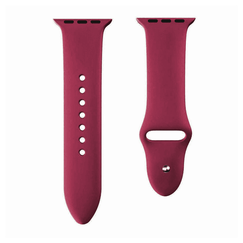 Ремешок для Apple Watch Silicone Strap orange M/ L 42/ 44/ 45 mm - Satovski dodaci