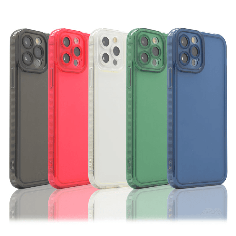 Maska Clear color za iPhone 14 Plus . boja black, red, transparent, green - Maske za telefone