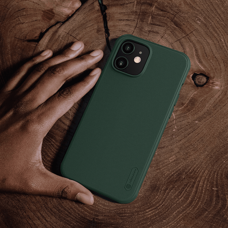 Чехол Nillkin Super Frosted Shield Pro для iPhone 12 mini синий - Maske za telefone