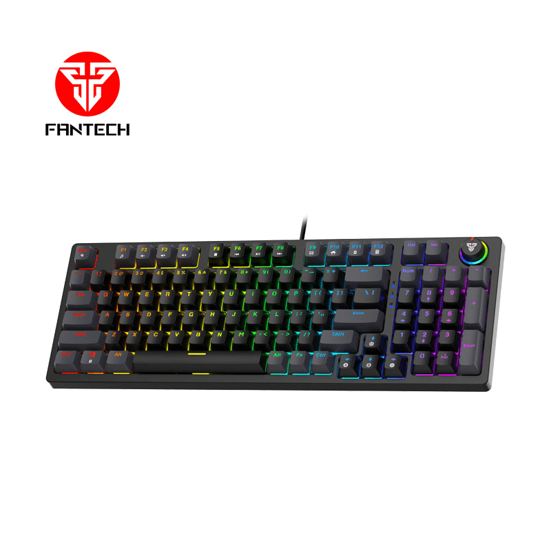 Клавиатура механическая Gaming Fantech MK890 RGB Atom 96 чёрный (RED switch) - Periferija