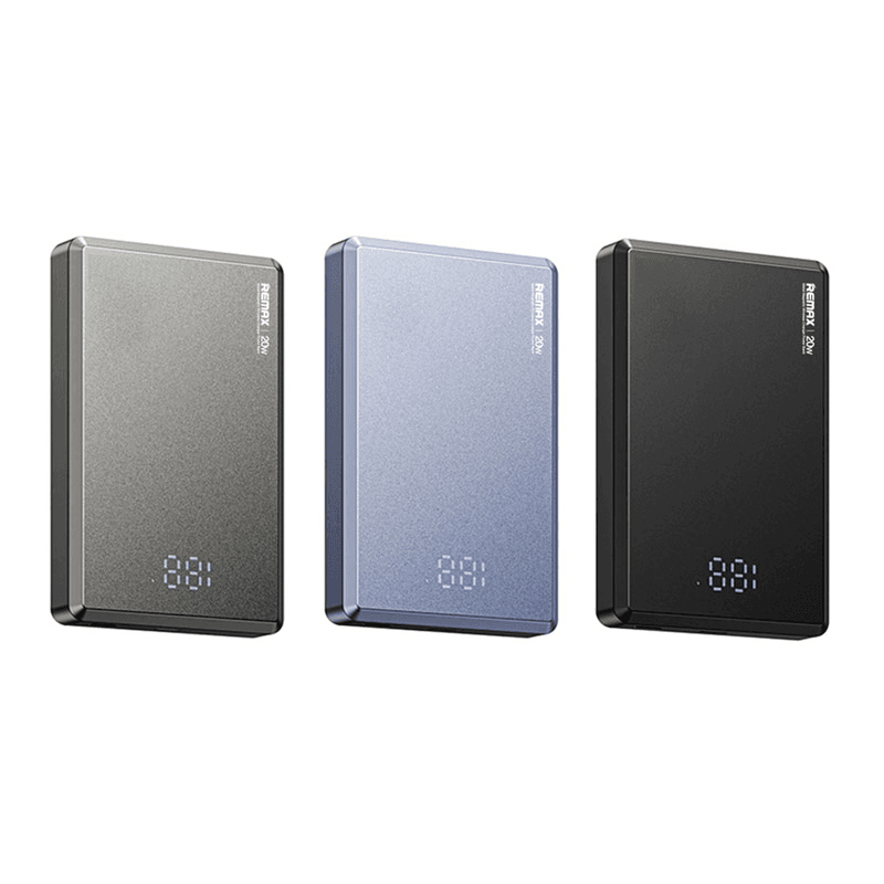 Power bank REMAX Vocard Pro Series RPP-109 20w Mag Charger 10000 mAh black - Punjači i kablovi