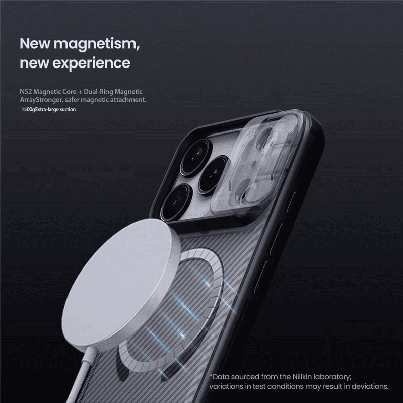 Чехол Nillkin CamShield Pro Magnetic для iPhone 17 Pro Max чёрный - Maske za telefone