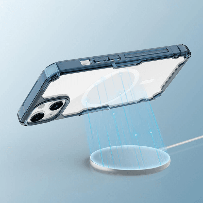 Чехол Nillkin Nature Pro Magnetic для iPhone 15 Plus белый - Maske za telefone