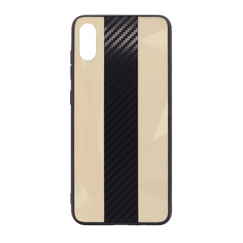 Чехол Carbon Line для iPhone X/ XS белый. - Maske za telefone