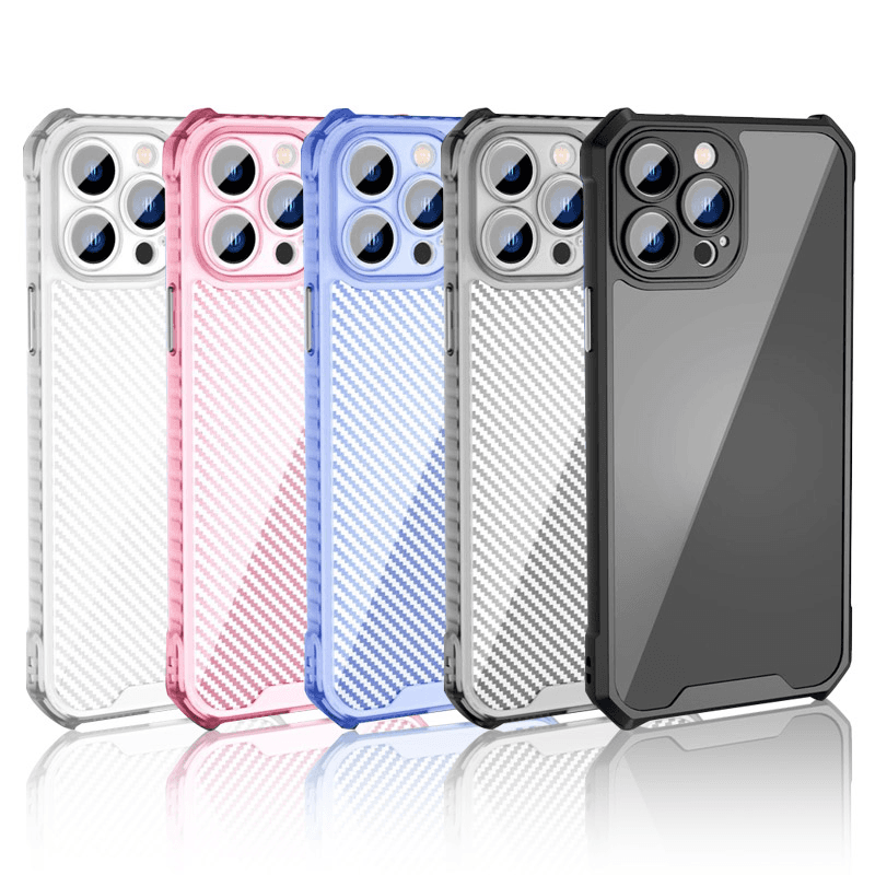 Чехол Carbon shield iPhone 14 Plus чёрный. - Maske za telefone