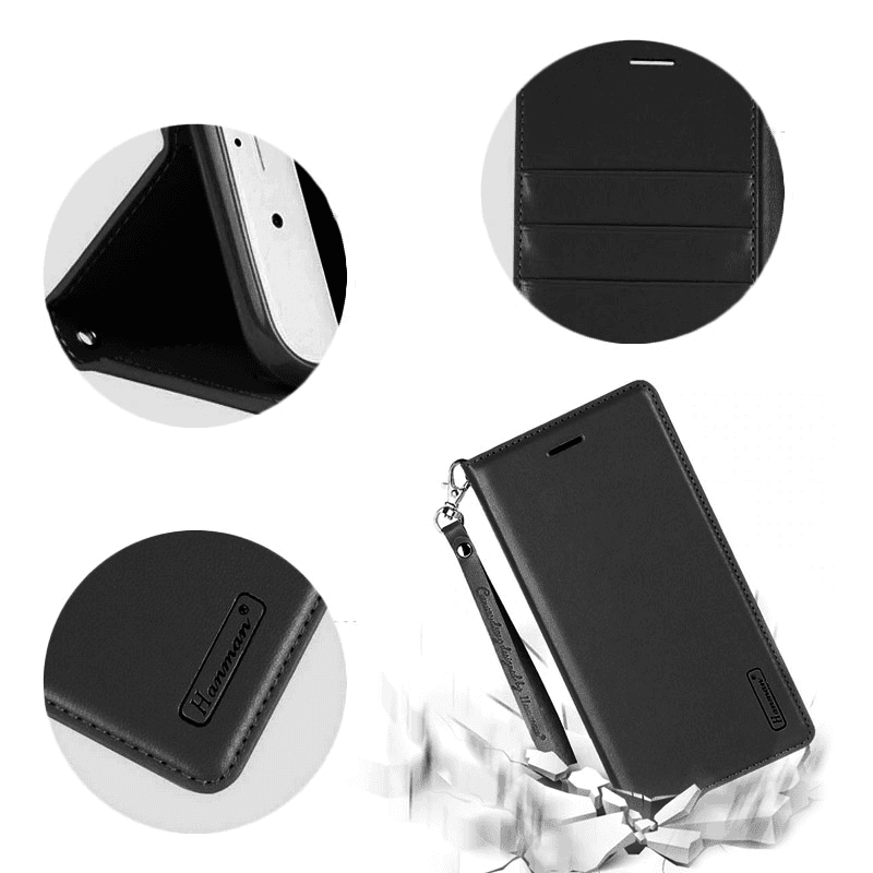 Maska na preklop Hanman Minor za Xiaomi 13 Lite boja black, pink - Maske za telefone