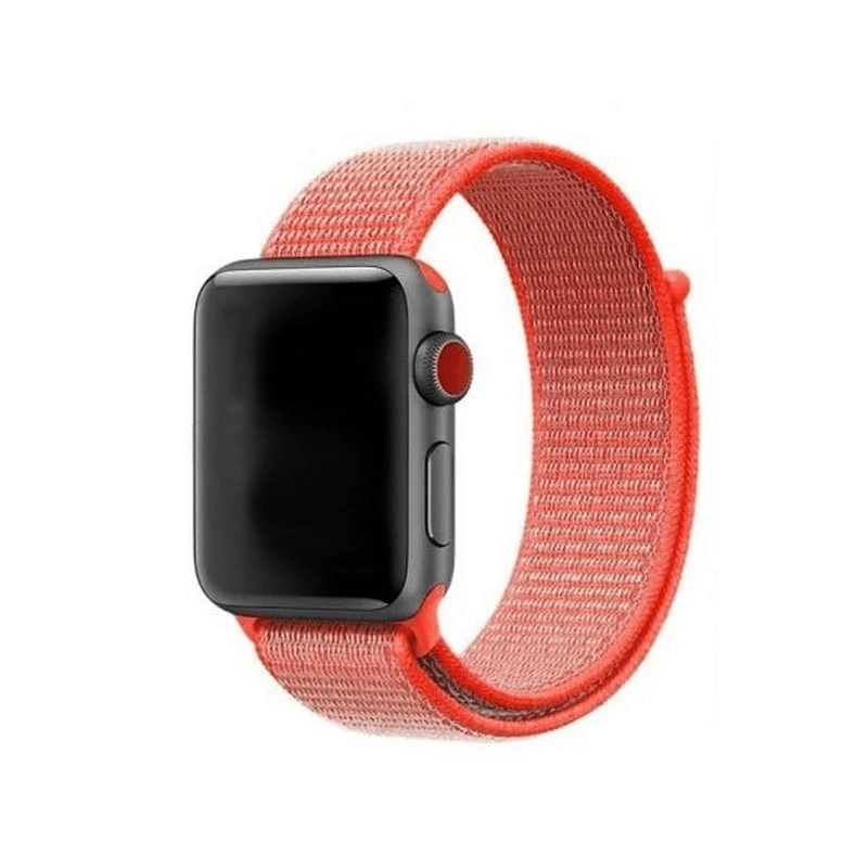 Watch band for Apple Watch Sport Loop neon pink 42/ 44/ 45 mm - Satovski dodaci
