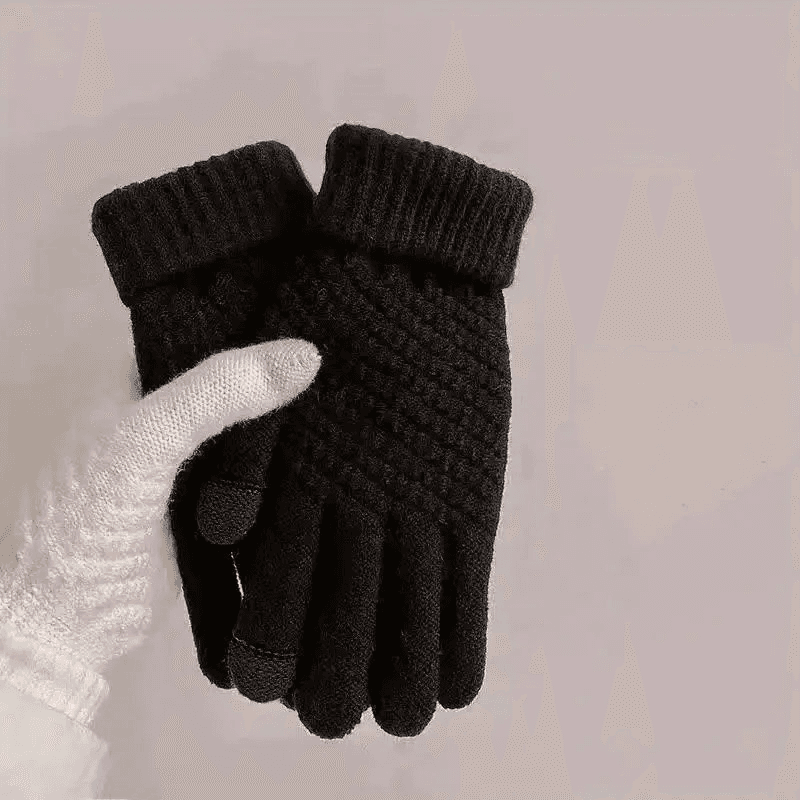 Перчатки для сенсорного экрана BRAIDED белые - Dodatna oprema