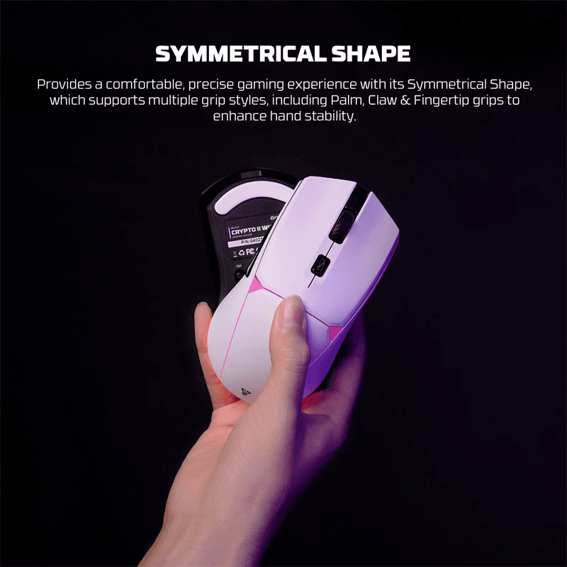 Mouse Wireless Fantech WG7V2 Crypto II black - Periferija