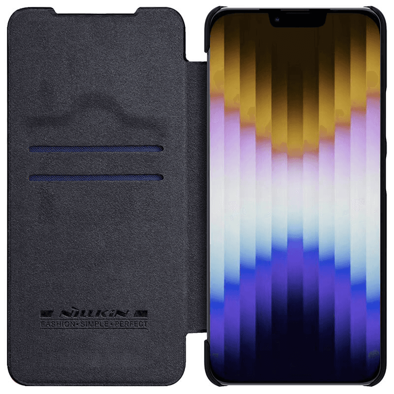 Чехол-книжка Nillkin Qin Pro для iPhone 14 Plus чёрный - Maske za telefone