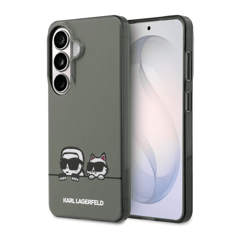 Maska Karl Lagerfeld IML Peekaboo Karl&Choupette MagSafe za Samsung S26/ S941B boja black, white - Maske za telefone