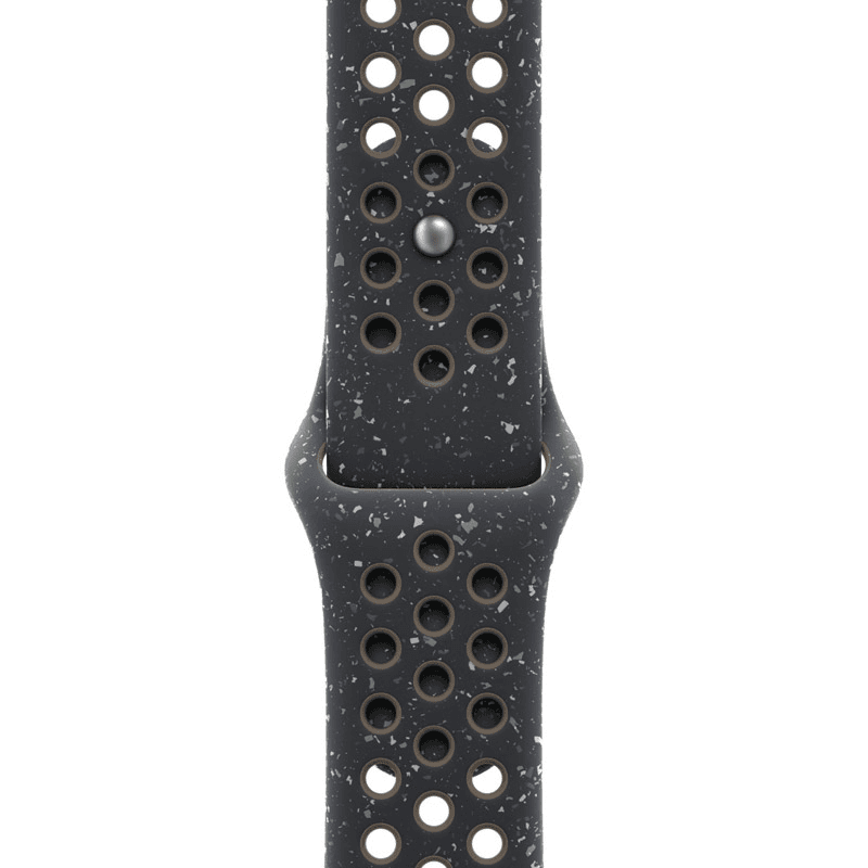 Watch band for Apple Watch Sport Silicone Strap black grey M/ L 42/ 44/ 45 mm - Satovski dodaci