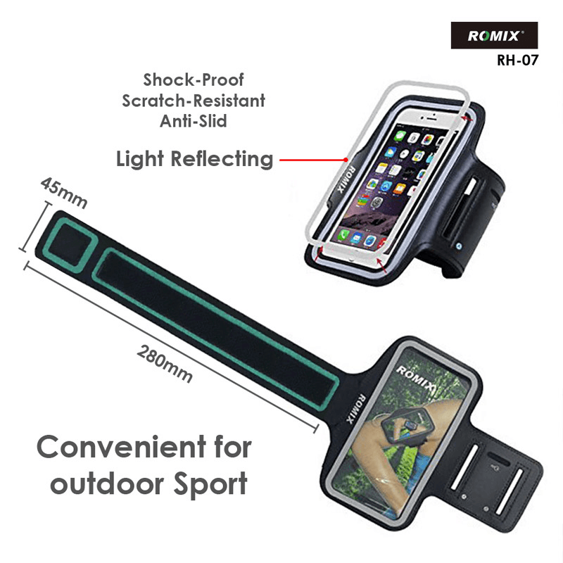 Сумочка Armband Romix RH07 (6.1 in) чёрный - Dodatna oprema