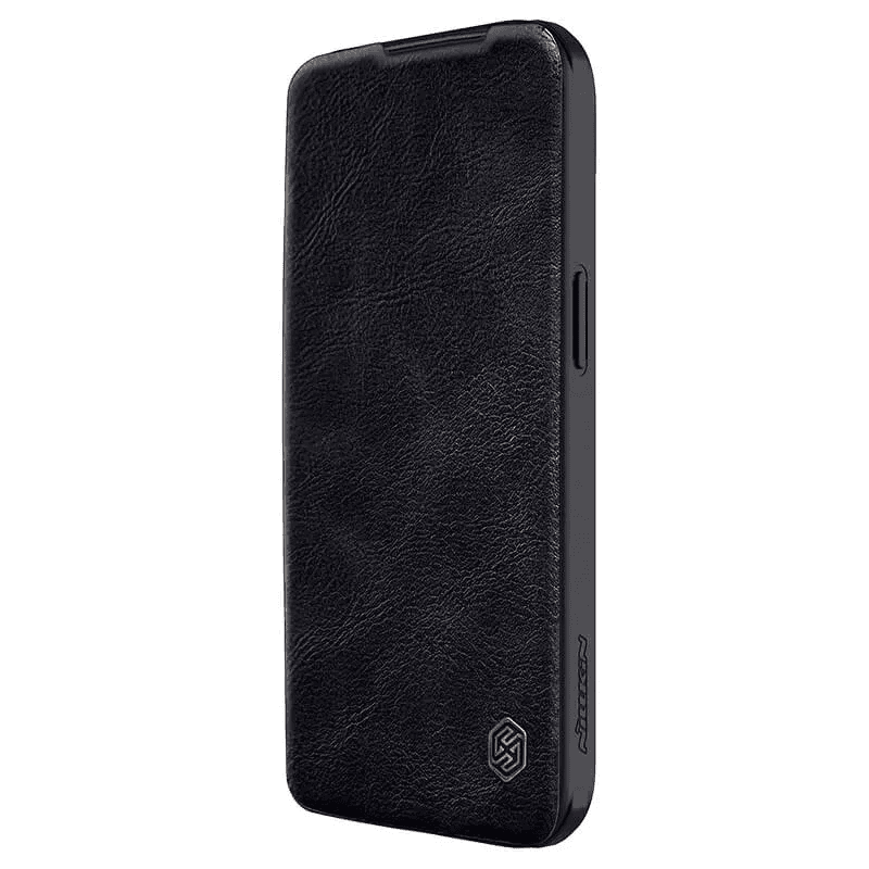 Maska na preklop Nillkin Qin Pro za iPhone 15 Plus boja red, brown, black - Maske za telefone
