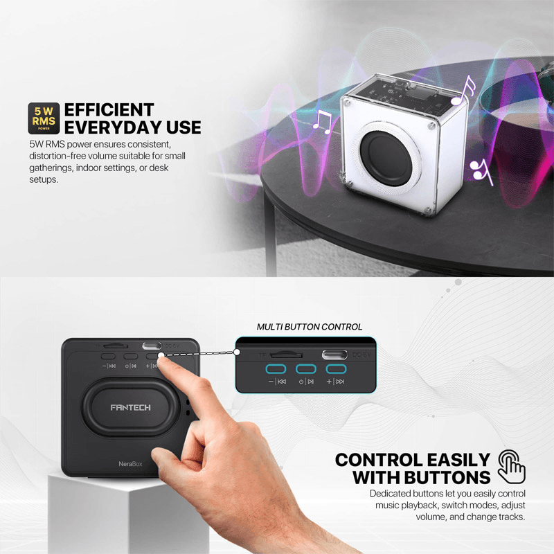 Колонка Fantech BS152 NeraBox фиолетовый - Bluetooth zvučnici