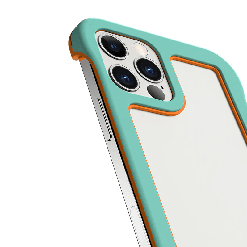 Чехол Wolmtt Candy Bumper для iPhone 17 Pro Max чёрный - Maske za telefone