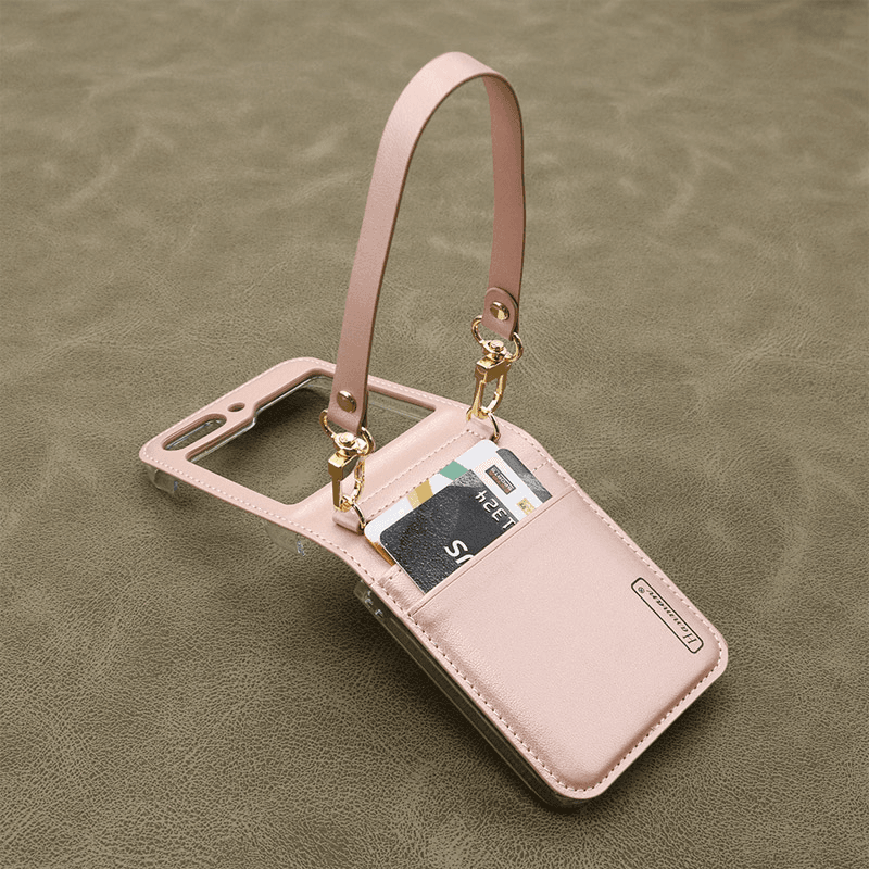 Maska na preklop Hanman Mill za Samsung Galaxy Z Flip 5 boja black, pink - Maske za telefone