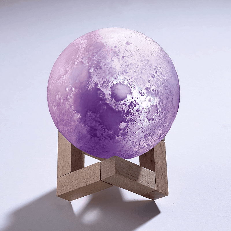 Лампа Mesec 3D RGB 20cm - Rasveta