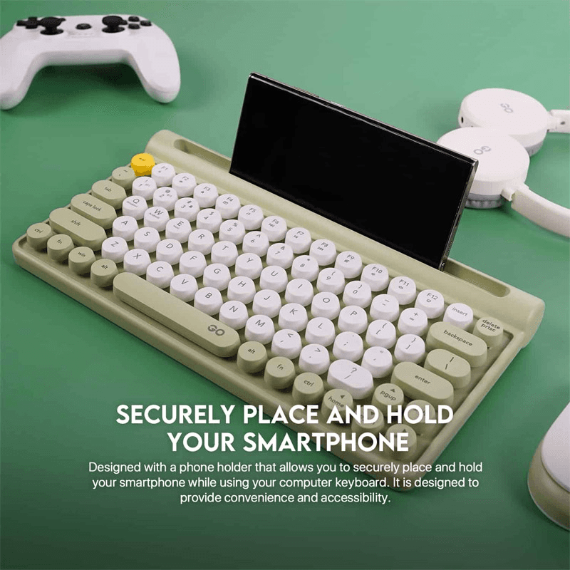 Mis tastatura Combo Wireless Fantech WK-897 GO Mochi 80 boja orange, green, blue - Periferija