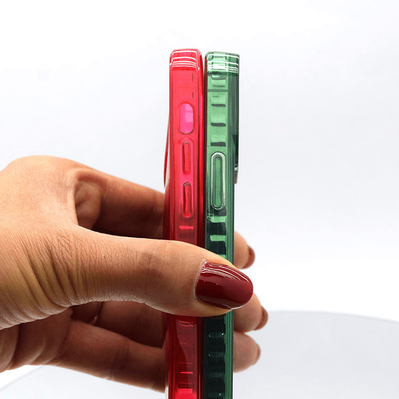Maska Clear color za Huawei Nova Y70/ Y70 Plus . boja transparent, green - Maske za telefone