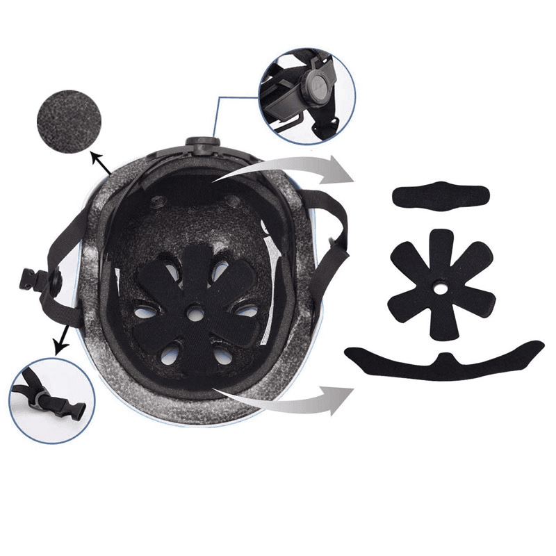 Helmet for scooter,rolere,skateboard (M 54-58 cm) blue - Dodatna oprema