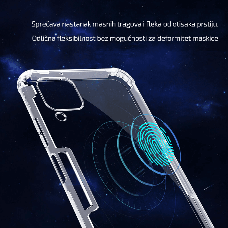 Maska Nillkin Nature za Huawei P40 Pro boja gray, transparent - Maske za telefone