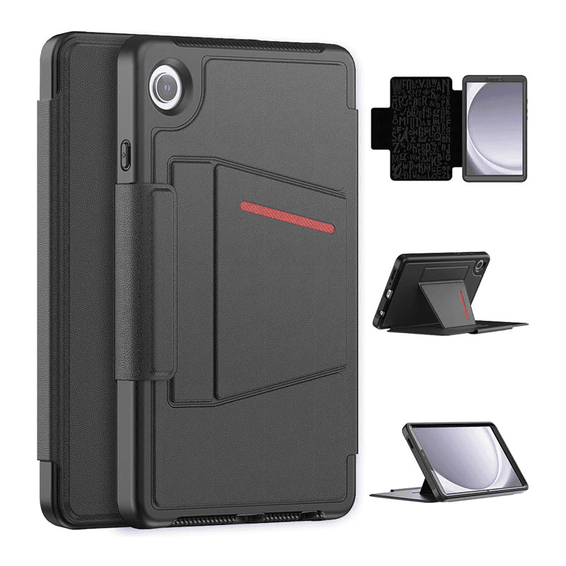 Футляр Smart Functional Cover для Samsung Tab A9/ X110 чёрный - Tableti