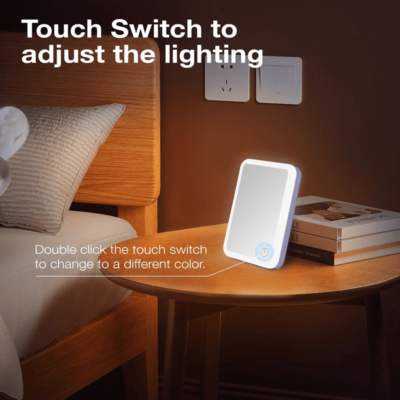 Power bank Rainbow 5000mAh wireless charging with RGB mirror - Power bank