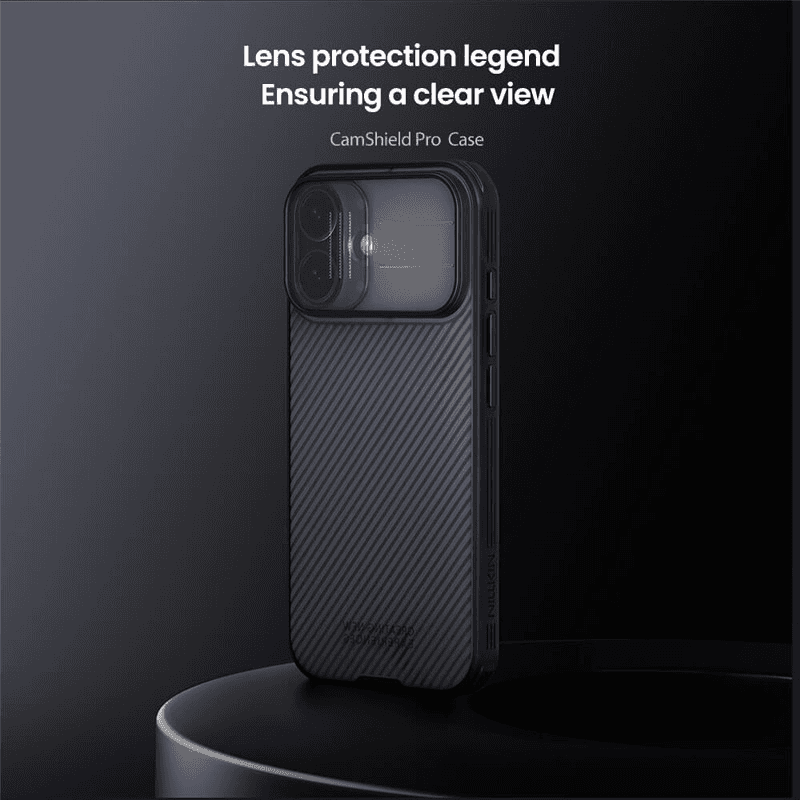Чехол Nillkin CamShield Pro для iPhone 17 чёрный - Maske za telefone