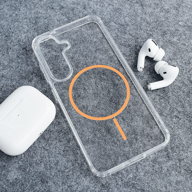 Maska Mag Case Clear Slim za Samsung A26 5G/ A266B boja black, white, purple, orange, pink, blue - Maske za telefone