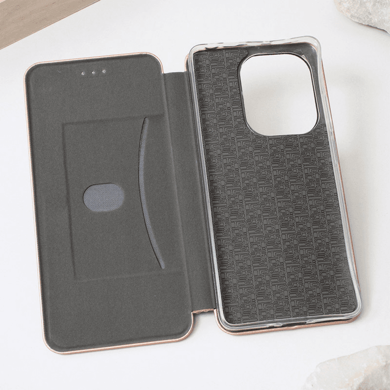 Maska na preklop Teracell Flip Premium za Xiaomi Redmi Note 13 Pro 4G (EU) boja black, pink, gold - Maske za telefone