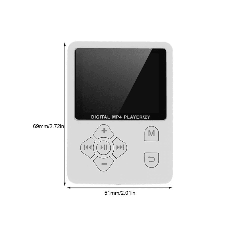 MP3 Player Bluetooth () memorija 8GB dizajn tip1, tip2, tip3 boja black, white, blue - Razno
